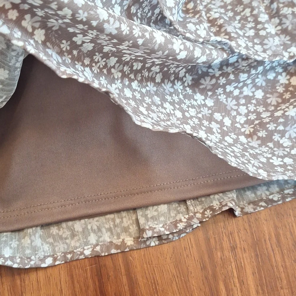 Altard State Skirt Smocked Skirt Medium - Picture 2 of 3